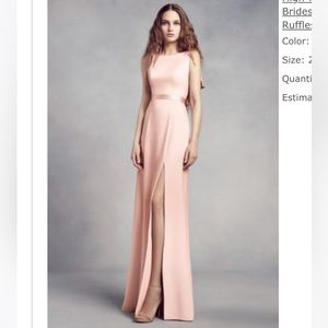 Pink formal dress